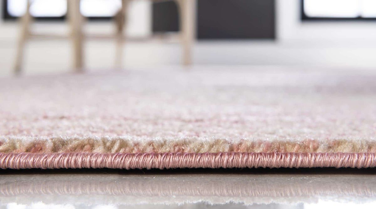Rund Teppich Bexley in Rosa von Hadorn™ - Lifestyle Image