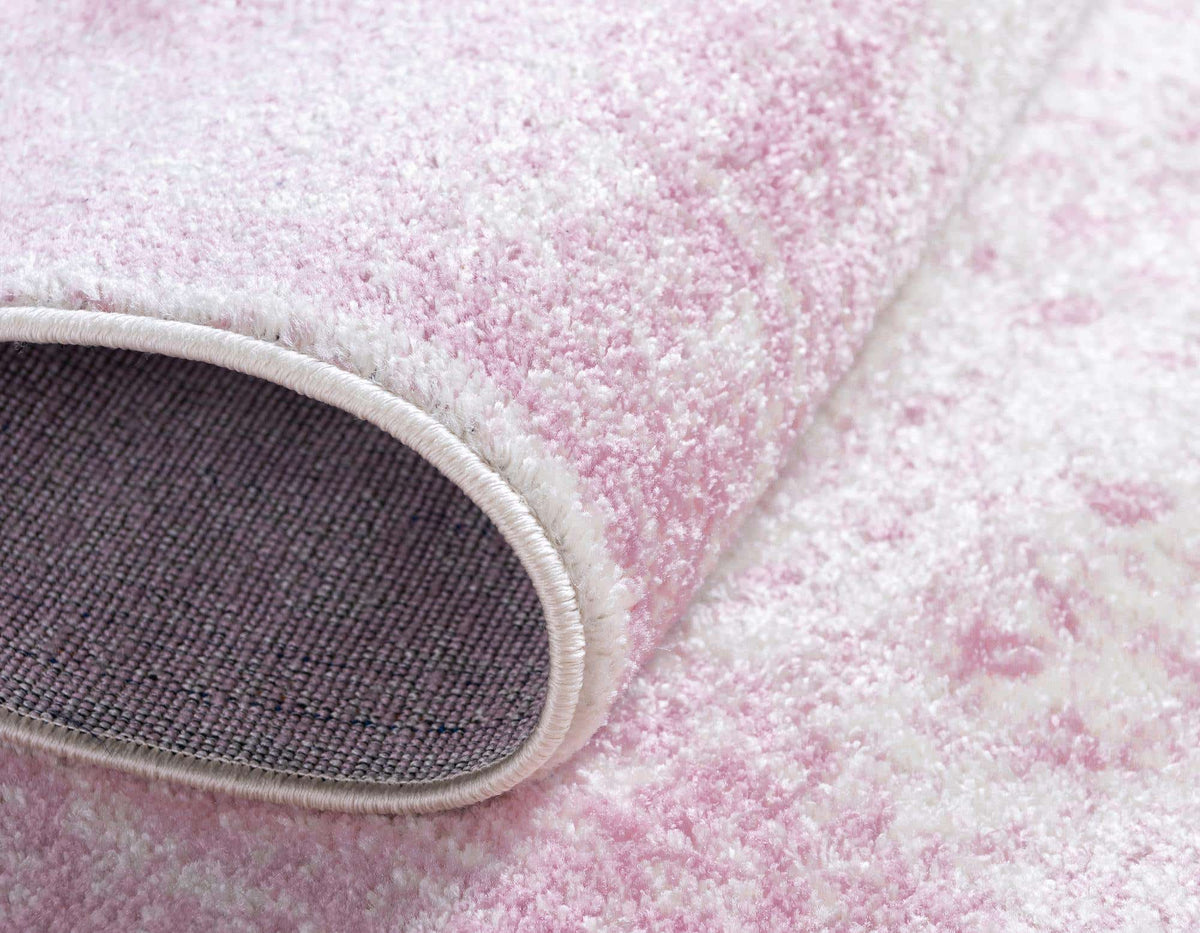 Rund Teppich Bexley in Rosa von Hadorn™ - Lifestyle Image