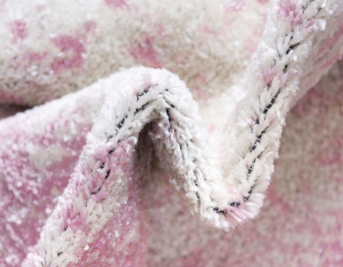 Rund Teppich Bexley in Rosa von Hadorn™ - Lifestyle Image
