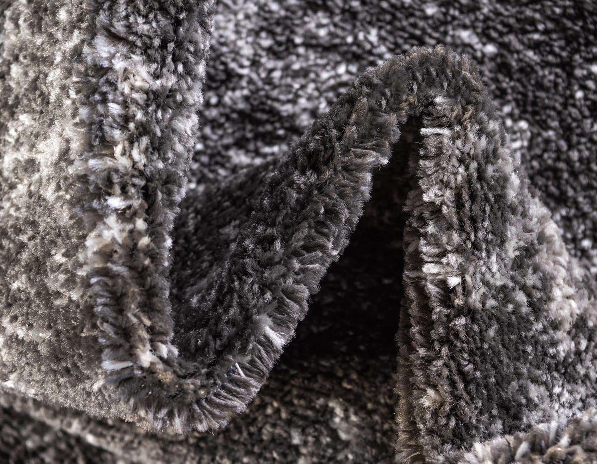 Rund Teppich Bexley in Dunkelgrau von Hadorn™ - Lifestyle Image