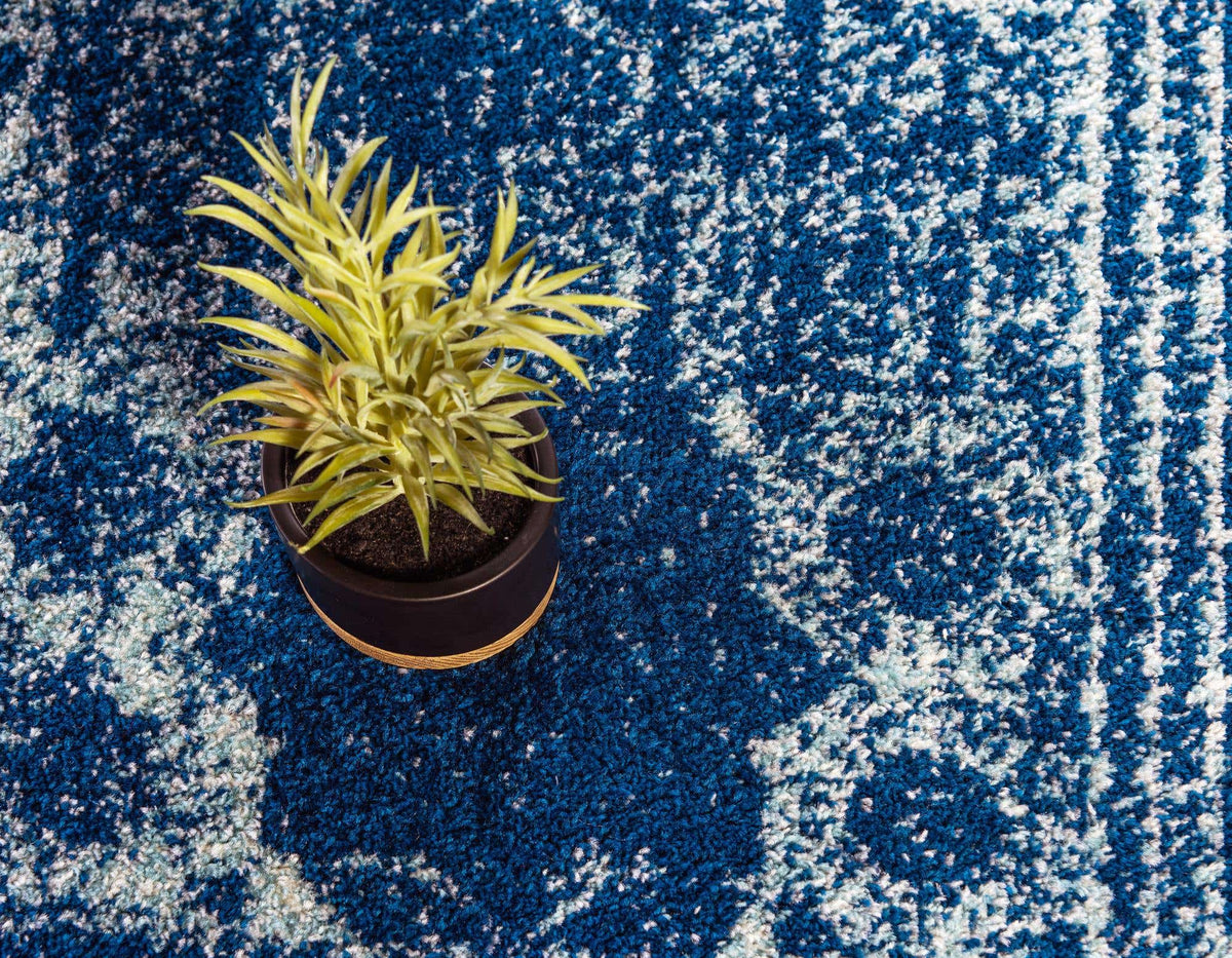 Rechteck Teppich Bexley in Blau von Hadorn™ - Lifestyle Image