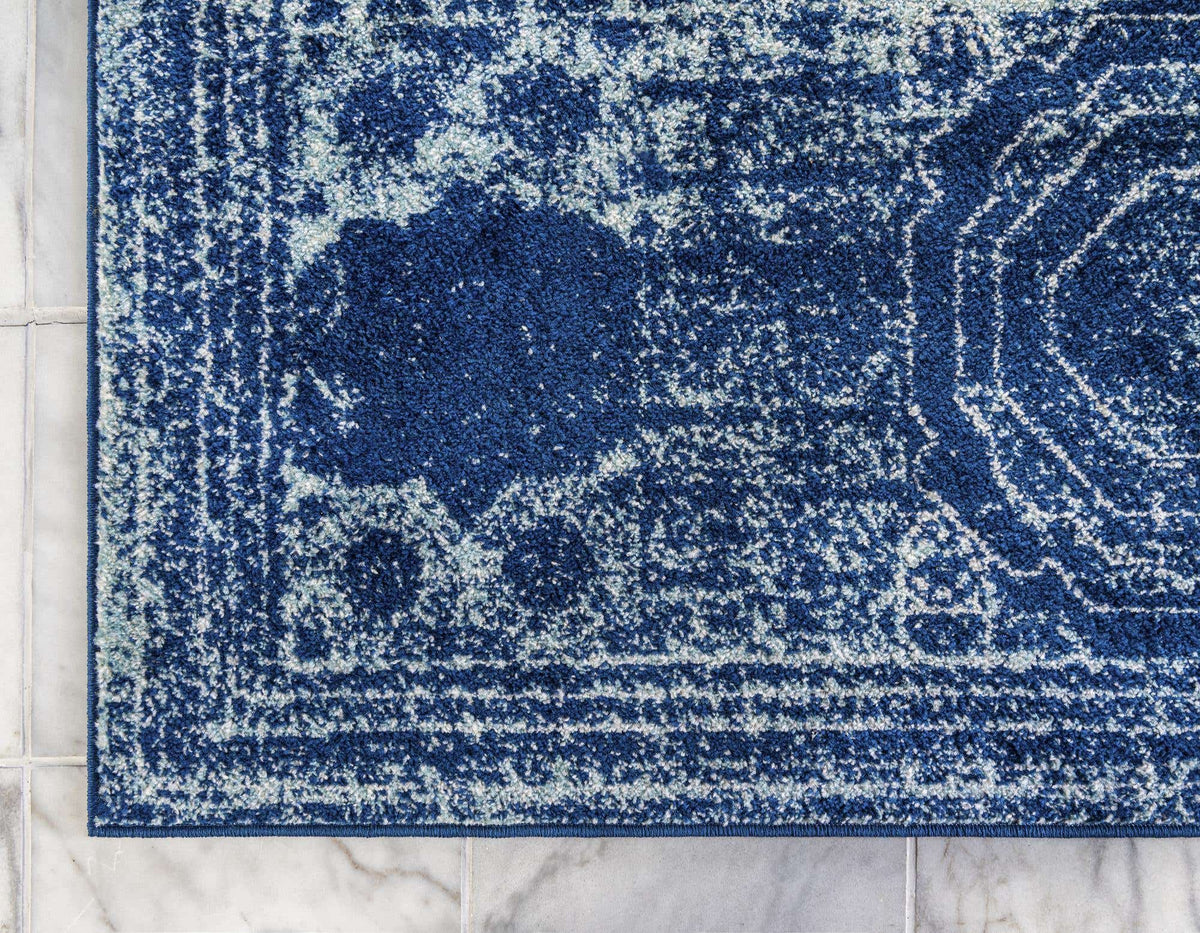Rechteck Teppich Bexley in Blau von Hadorn™ - Lifestyle Image