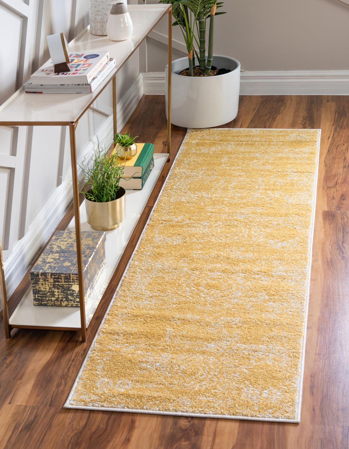 Läufer Teppich Bexley in Gelb von Hadorn™ - Lifestyle Image