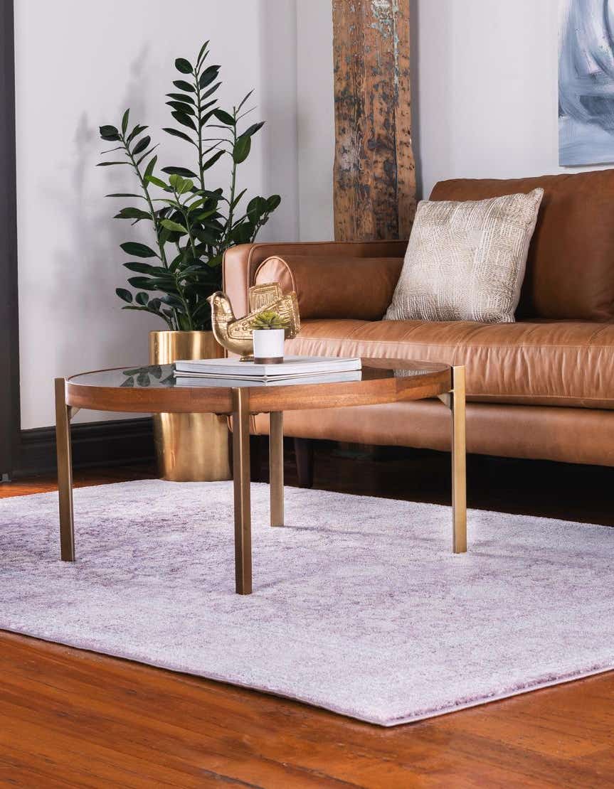 Rechteck Teppich Legacy in Violett von Hadorn™ - Lifestyle Image