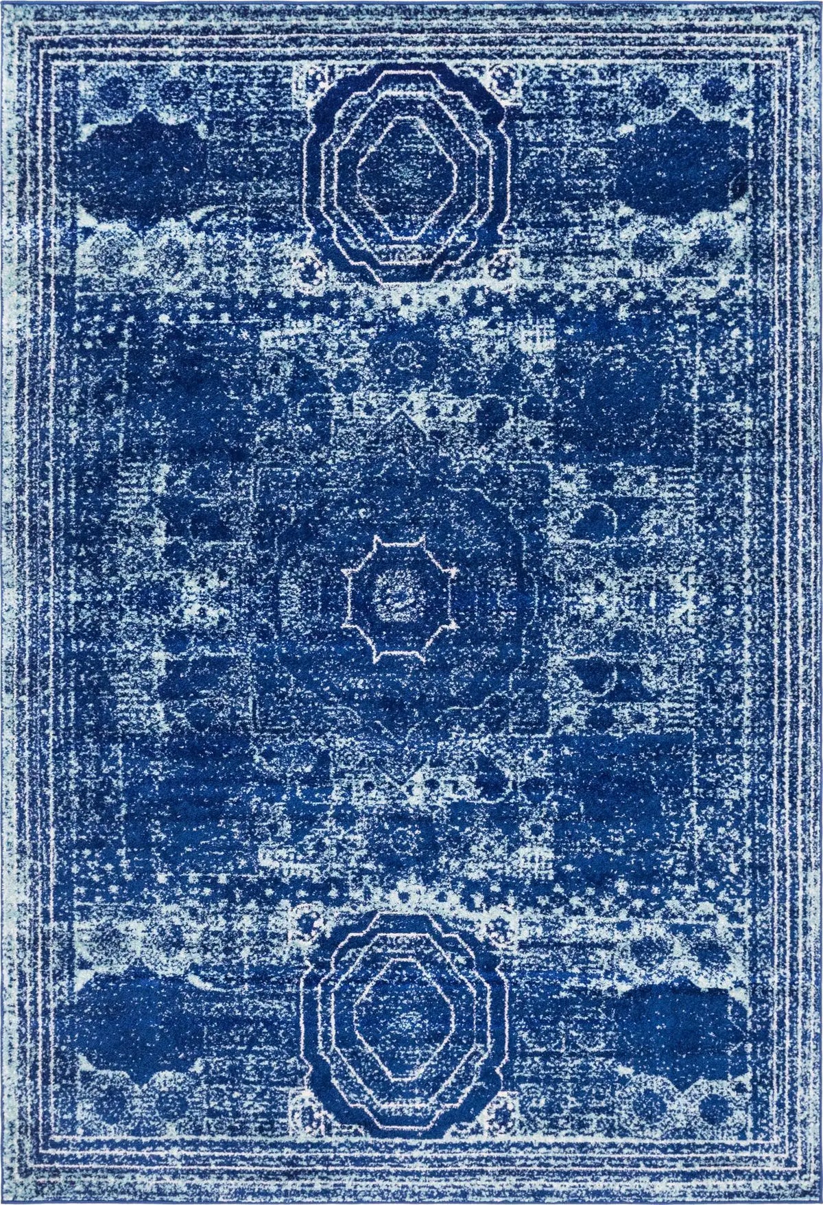 Rechteck Teppich Bexley in Blau von Hadorn™ - Lifestyle Image
