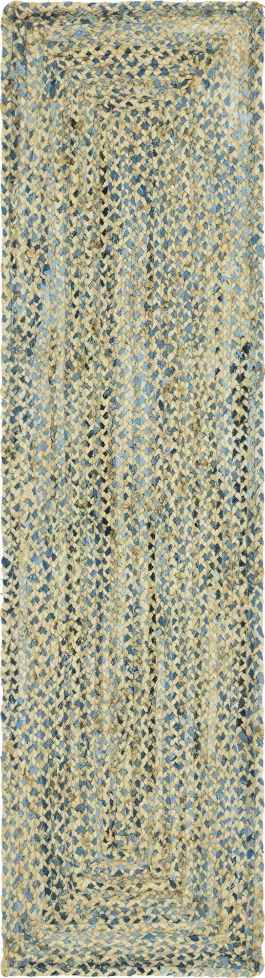 Läufer Teppich Braided Chindi in Natürlich von Hadorn™ - Lifestyle Image