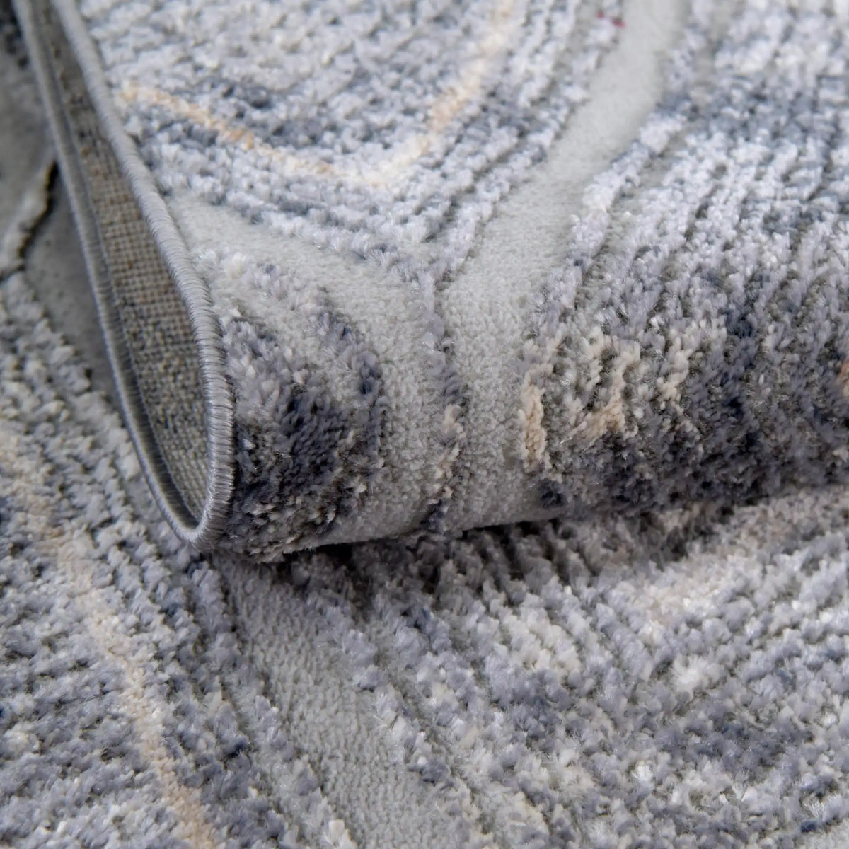 Rechteck Teppich Caspian in Grau von Hadorn™ - Lifestyle Image