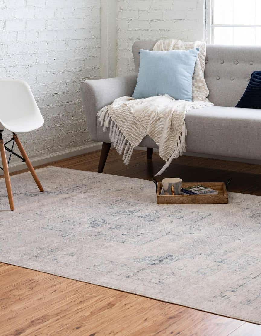 Rechteck Teppich Noble in Grau von Hadorn™ - Lifestyle Image