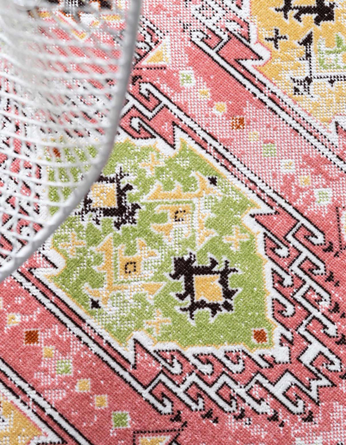 Rechteck Teppich Aarhus in Rosa von Hadorn™ - Lifestyle Image