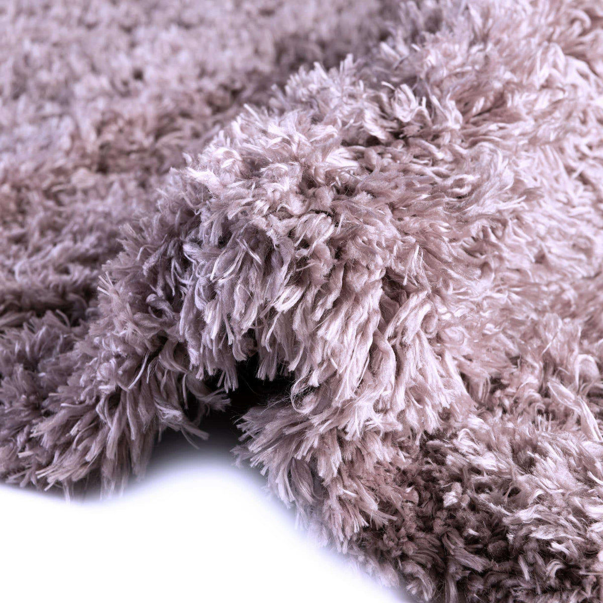 Rechteck Hochflorteppich Infinity Shag in Lila von Hadorn™ - Lifestyle Image