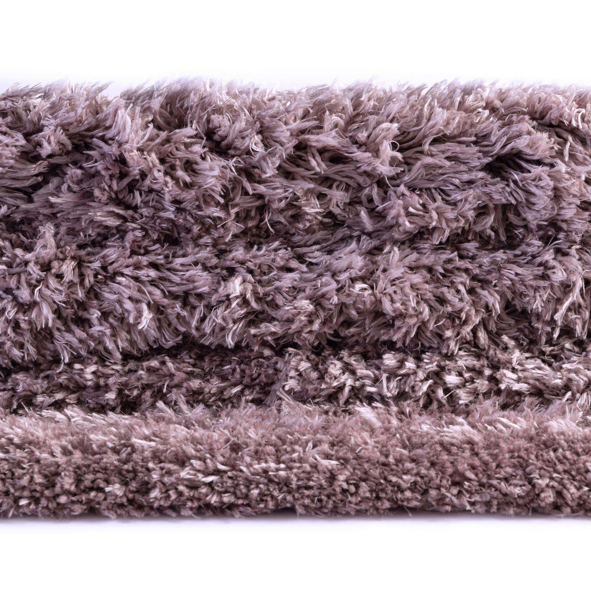 Rechteck Hochflorteppich Infinity Shag in Lila von Hadorn™ - Lifestyle Image