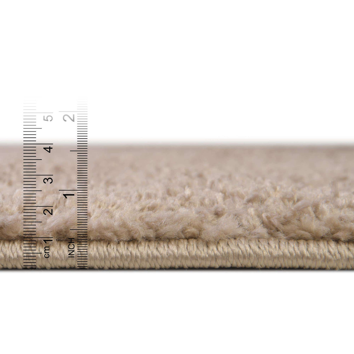 Rechteck Hochflorteppich Soft Solid Shag in Grau von Hadorn™ - Lifestyle Image