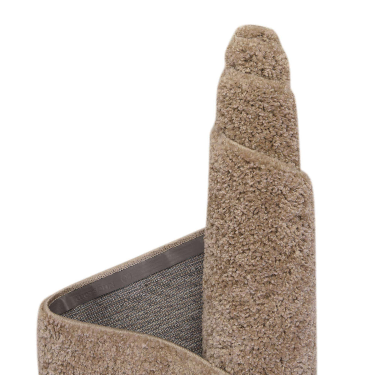 Rechteck Hochflorteppich Soft Solid Shag in Grau von Hadorn™ - Lifestyle Image
