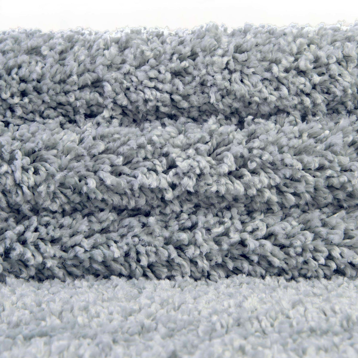 Rund Hochflorteppich Soft Solid Shag in Grün von Hadorn™ - Lifestyle Image