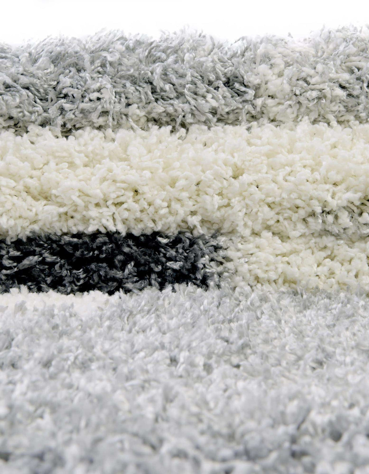 Rund Hochflorteppich Soft Touch Shag in Rauchgrau von Hadorn™ - Lifestyle Image