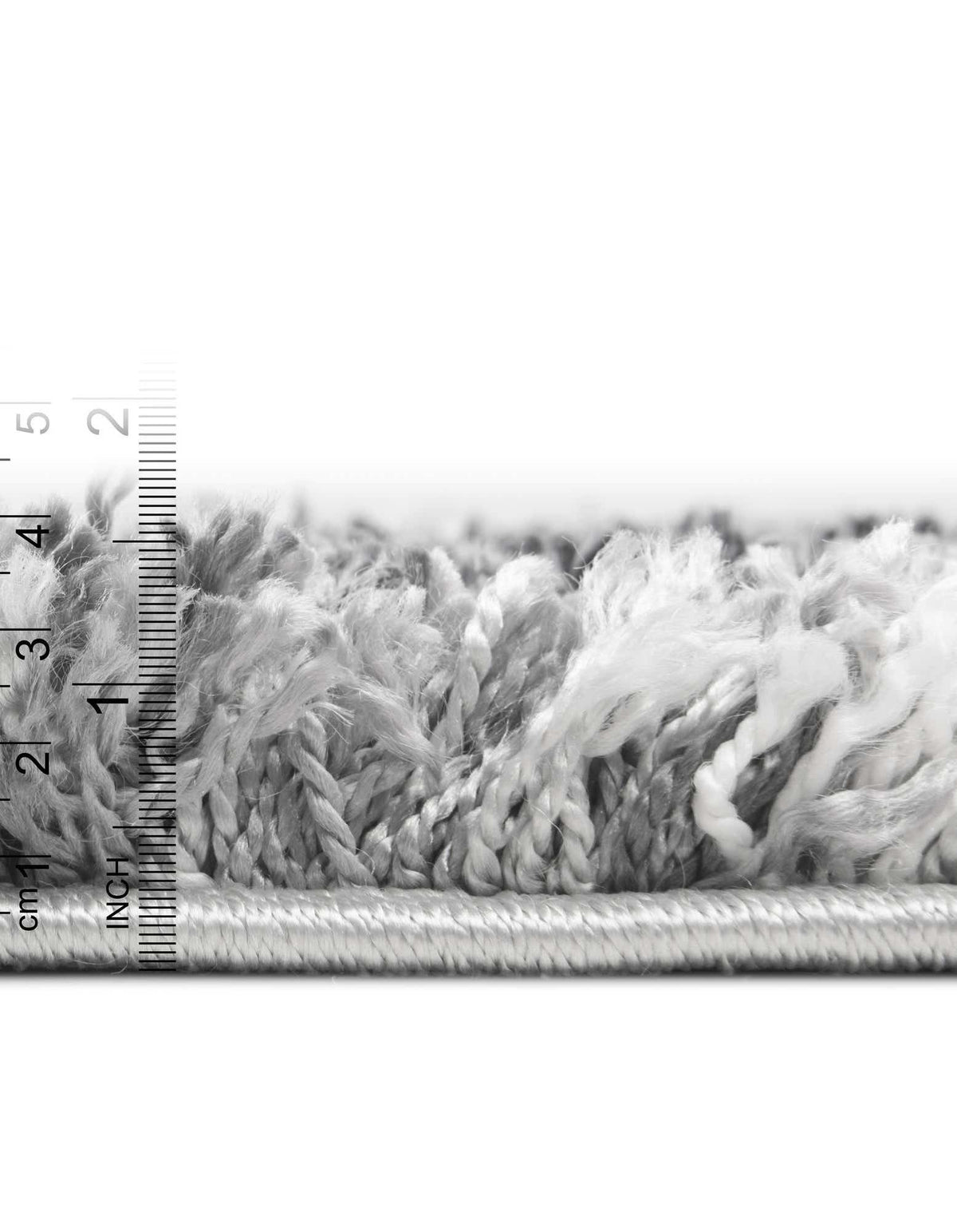 Rund Hochflorteppich Soft Touch Shag in Rauchgrau von Hadorn™ - Lifestyle Image