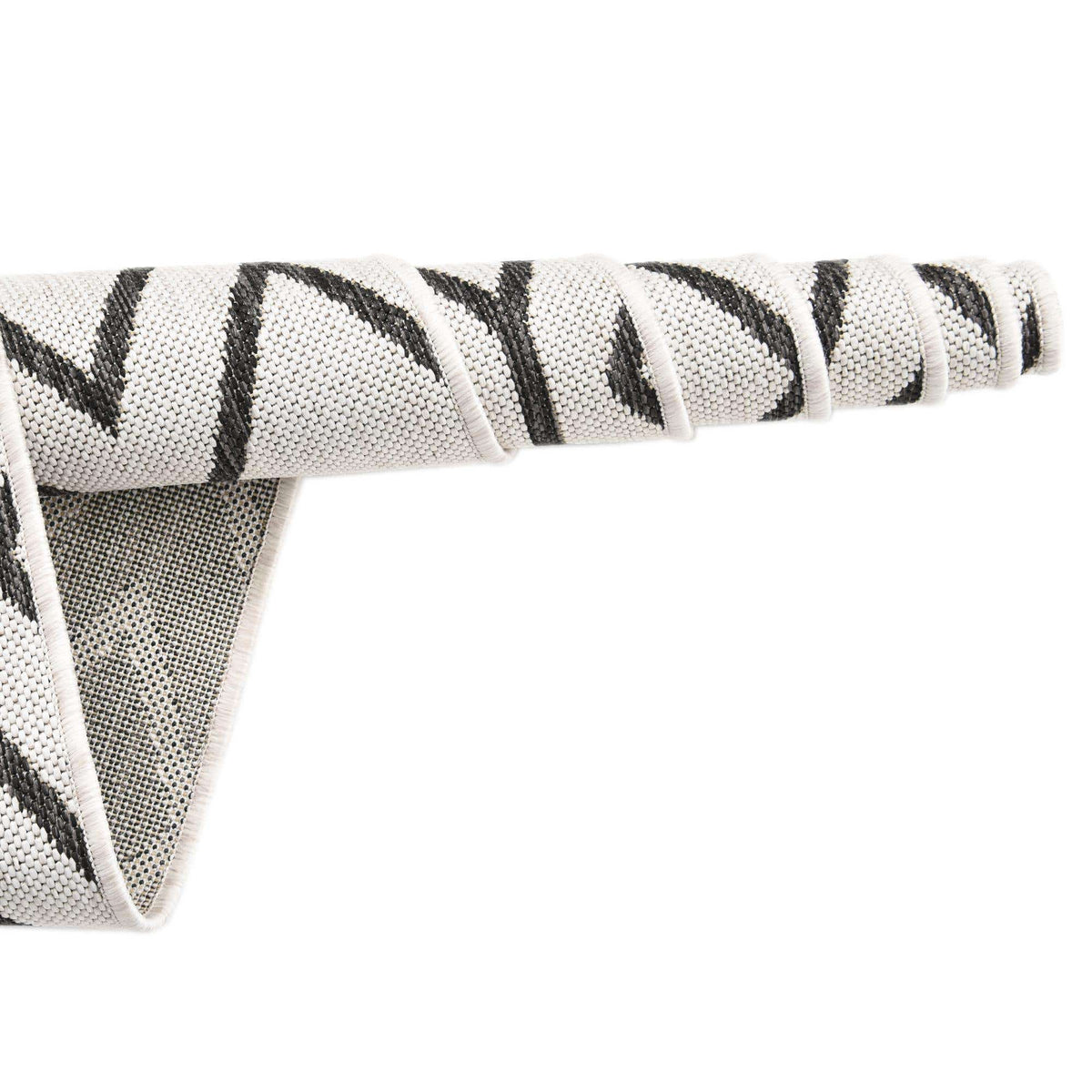 Rechteck Outdoor Teppich Jill Zarin Outdoor in Elfenbein von Hadorn™ - Lifestyle Image