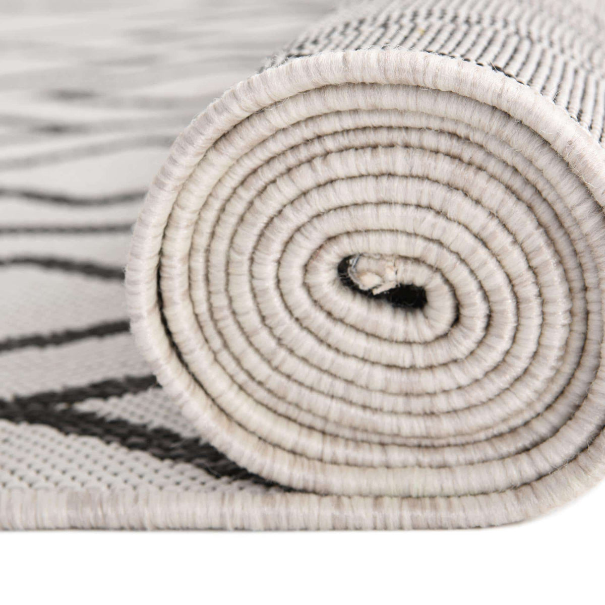 Rechteck Outdoor Teppich Jill Zarin Outdoor in Elfenbein von Hadorn™ - Lifestyle Image