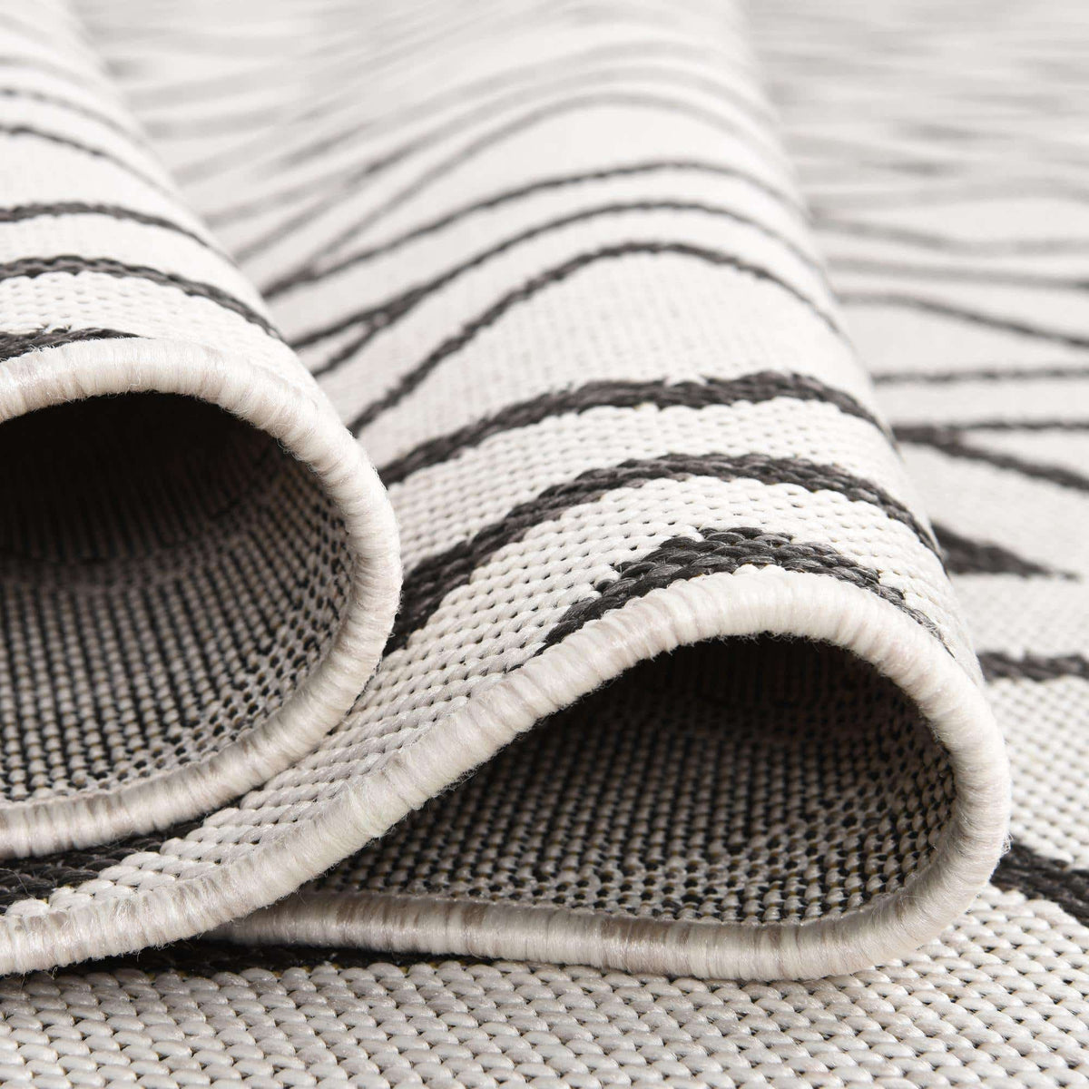 Rechteck Outdoor Teppich Jill Zarin Outdoor in Elfenbein von Hadorn™ - Lifestyle Image