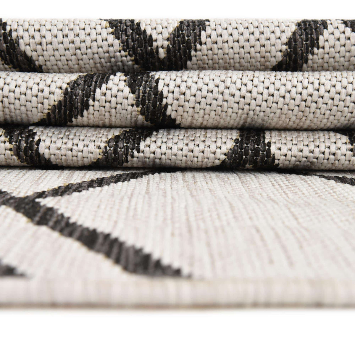 Rechteck Outdoor Teppich Jill Zarin Outdoor in Elfenbein von Hadorn™ - Lifestyle Image