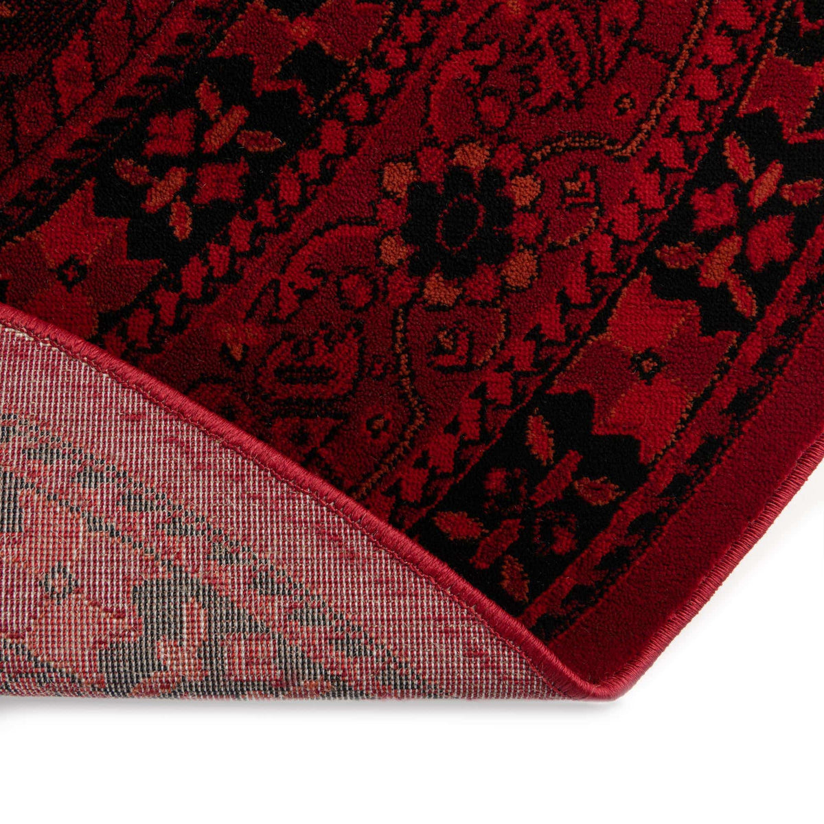 Rund Teppich Bokhara in Rot von Hadorn™ - Lifestyle Image