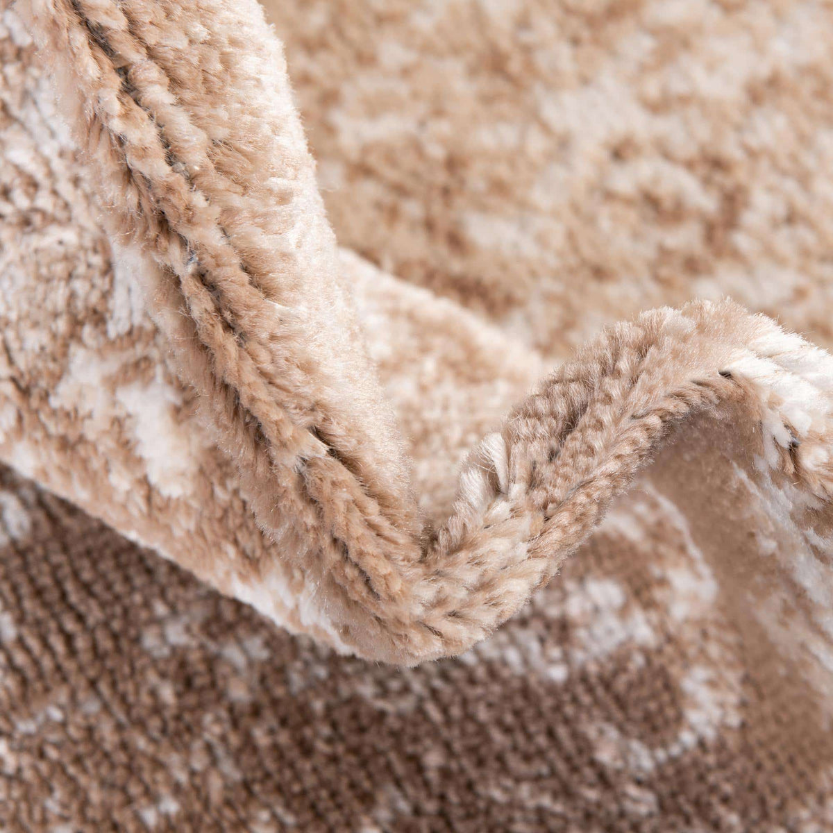 Rund Teppich Oxford in Beige von Hadorn™ - Lifestyle Image