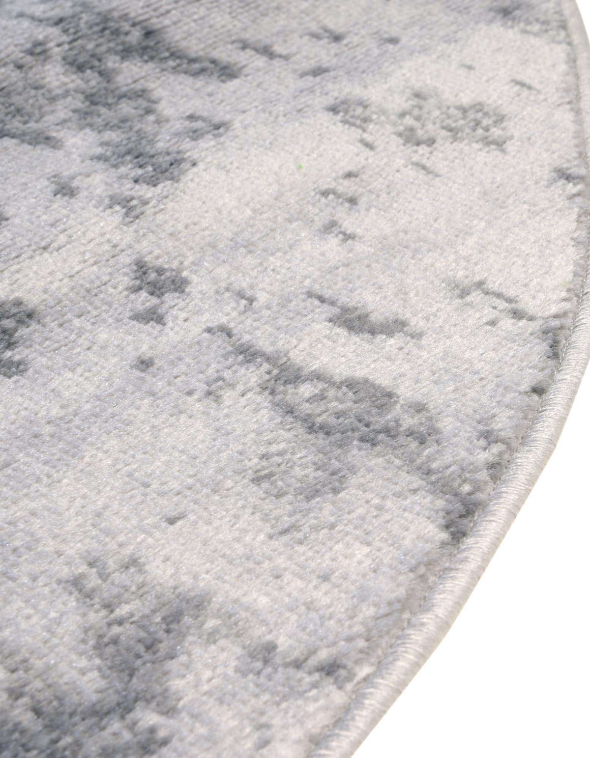 Oval Teppich Metropolis in Hellgrau von Hadorn™ - Lifestyle Image