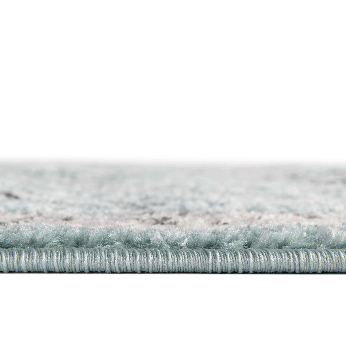 Quadratisch Teppich Aurelia in Blau von Hadorn™ - Lifestyle Image