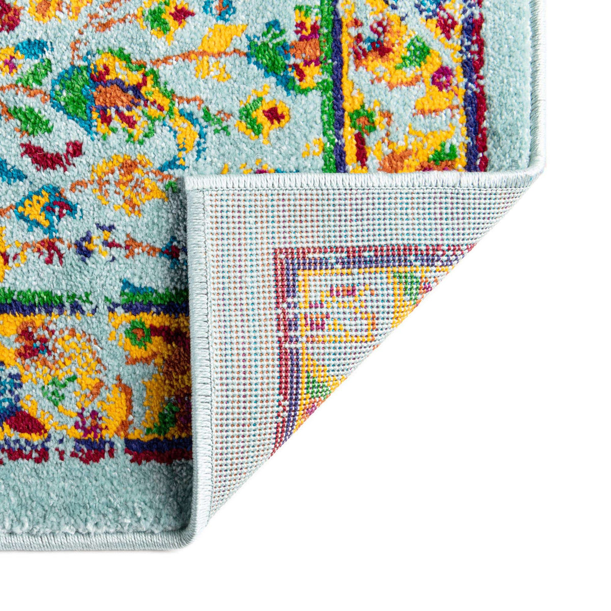 Rechteck Teppich Calypso in Blau von Hadorn™ - Lifestyle Image