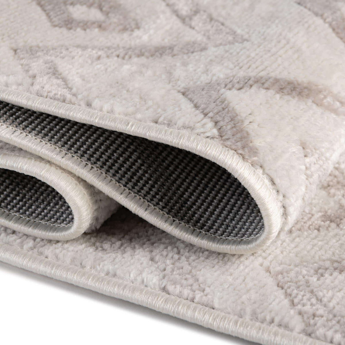 Quadratisch Teppich Bohemian Trellis in Weiss von Hadorn™ - Lifestyle Image