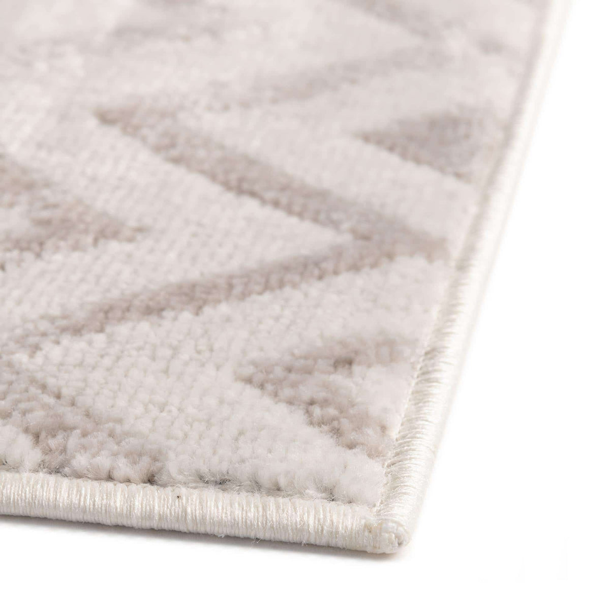 Quadratisch Teppich Bohemian Trellis in Weiss von Hadorn™ - Lifestyle Image