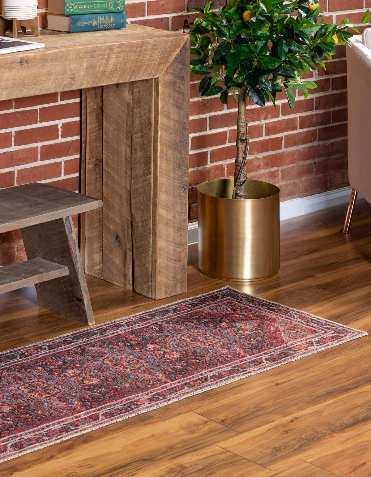 Läufer Teppich Timeless in Rot von Hadorn™ - Lifestyle Image