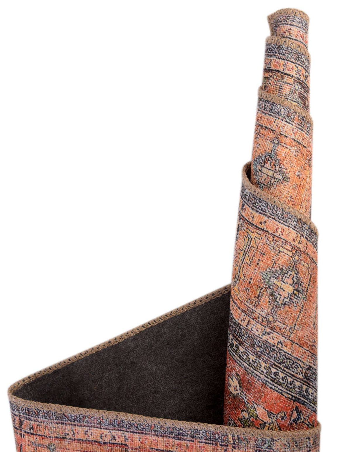 Rechteck Teppich Timeless in Rostrot von Hadorn™ - Lifestyle Image