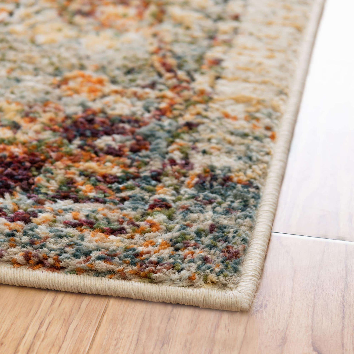 Quadratisch Teppich Isabella in Beige von Hadorn™ - Lifestyle Image