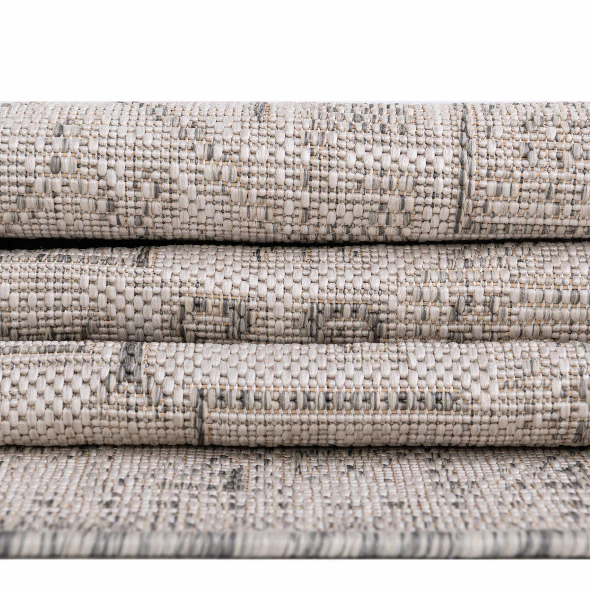 Rechteck Outdoor Teppich Outdoor Aztec in Hellgrau von Hadorn™ - Lifestyle Image
