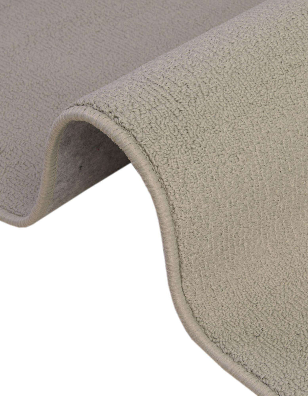 Rechteck Teppich Everyday Solid in Hellgrau von Hadorn™ - Lifestyle Image