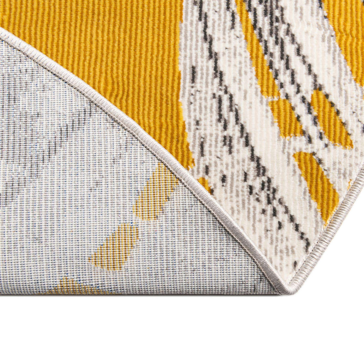 Rund Teppich Blossom in Gelb von Hadorn™ - Lifestyle Image