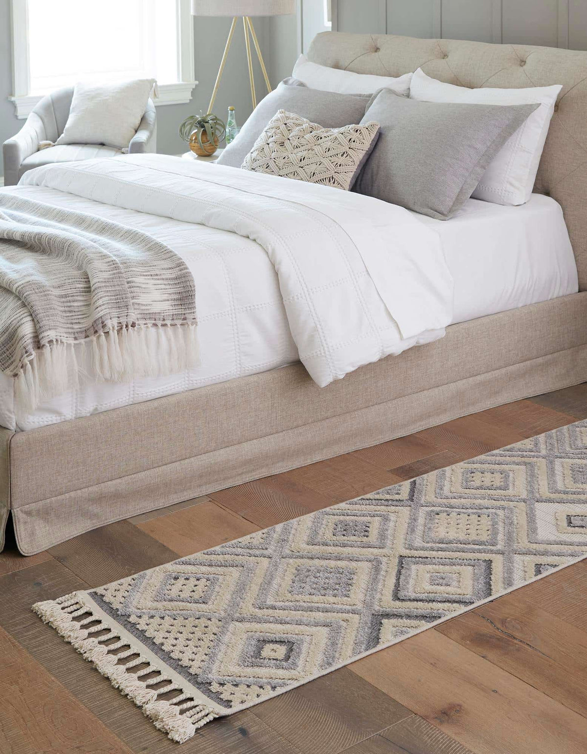 Läufer Teppich Arlo in Beige von Hadorn™ - Lifestyle Image