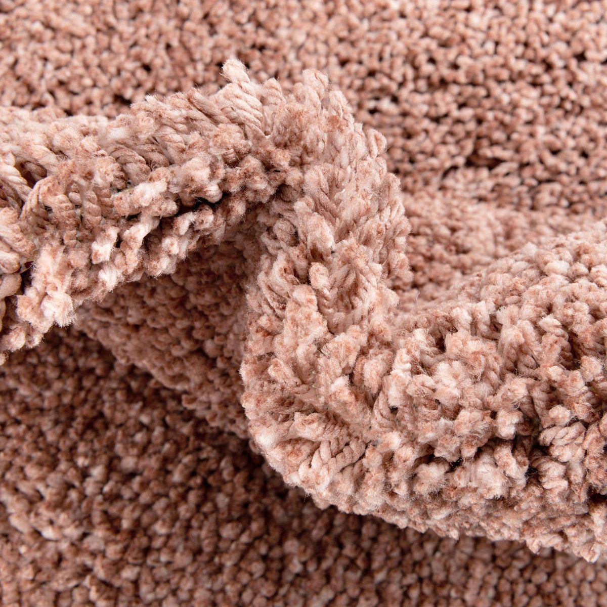 Rechteck Hochflorteppich Jill Zarin Shaggy Chic in Rosa von Hadorn™ - Lifestyle Image
