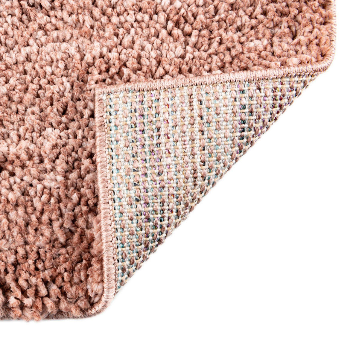 Rechteck Hochflorteppich Jill Zarin Shaggy Chic in Rosa von Hadorn™ - Lifestyle Image