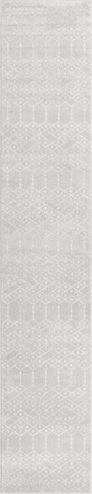 Läufer Teppich Paxon Trellis in Hellgrau von Hadorn™ - Lifestyle Image