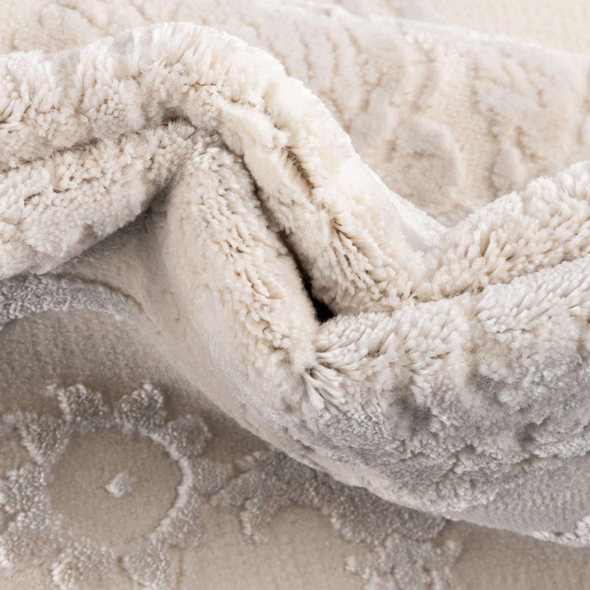 Rechteck Teppich Finsbury in Beige von Hadorn™ - Lifestyle Image