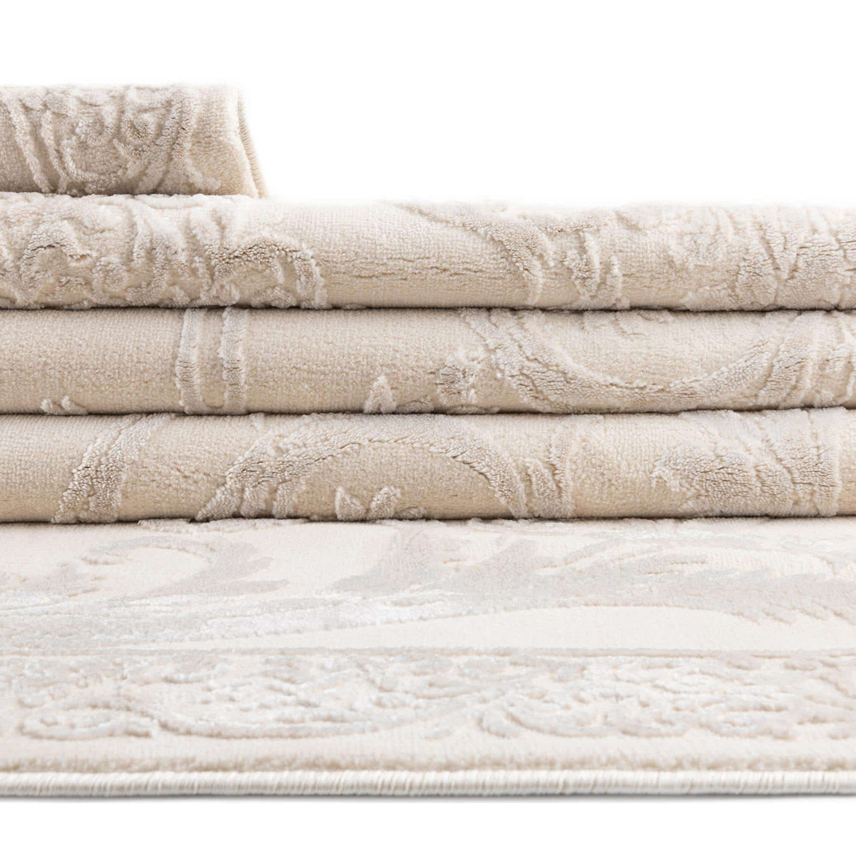 Rechteck Teppich Finsbury in Beige von Hadorn™ - Lifestyle Image