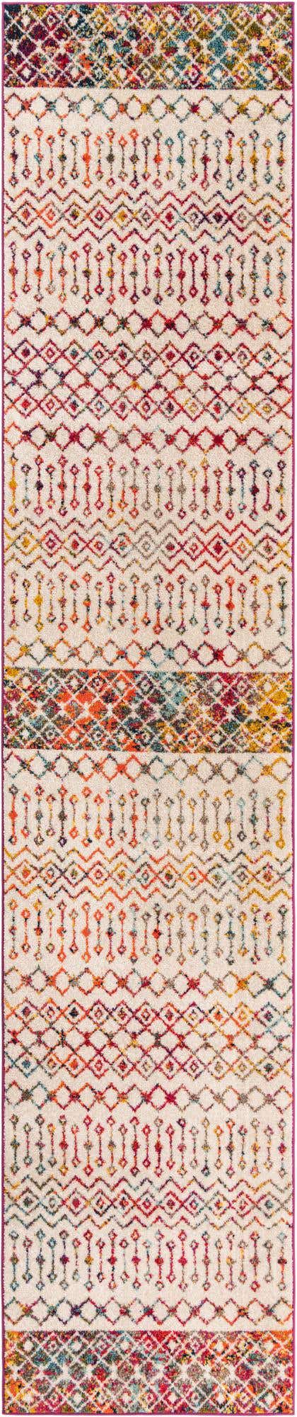 Läufer Teppich Moroccan Trellis in Mehrfarbig von Hadorn™ - Lifestyle Image
