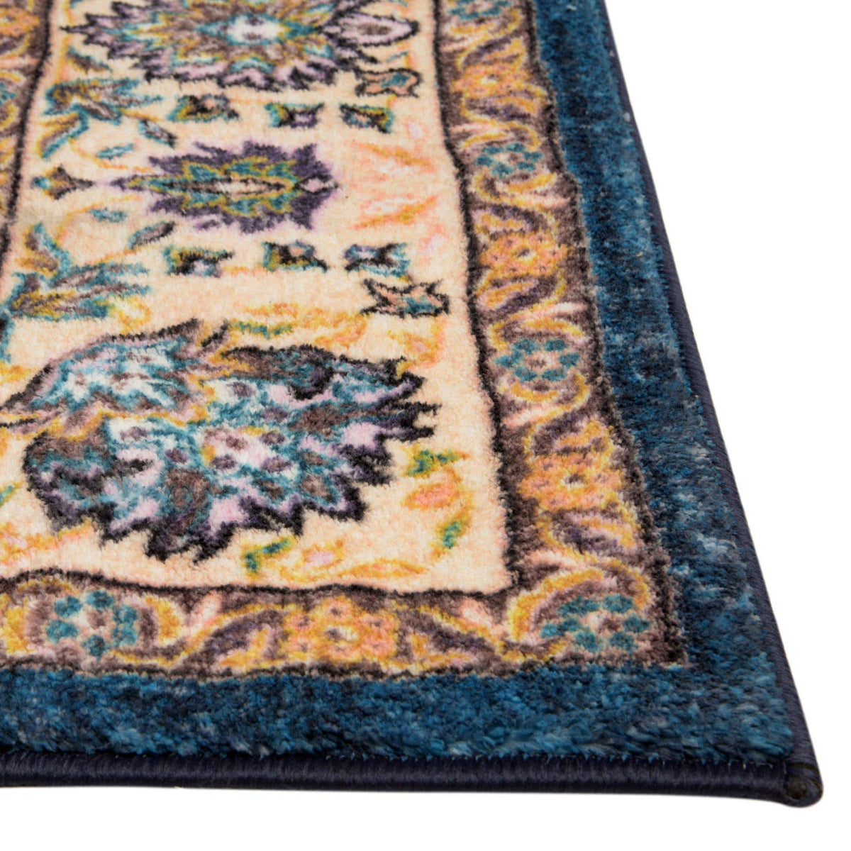 Rechteck Teppich Medina in Blau von Hadorn™ - Lifestyle Image