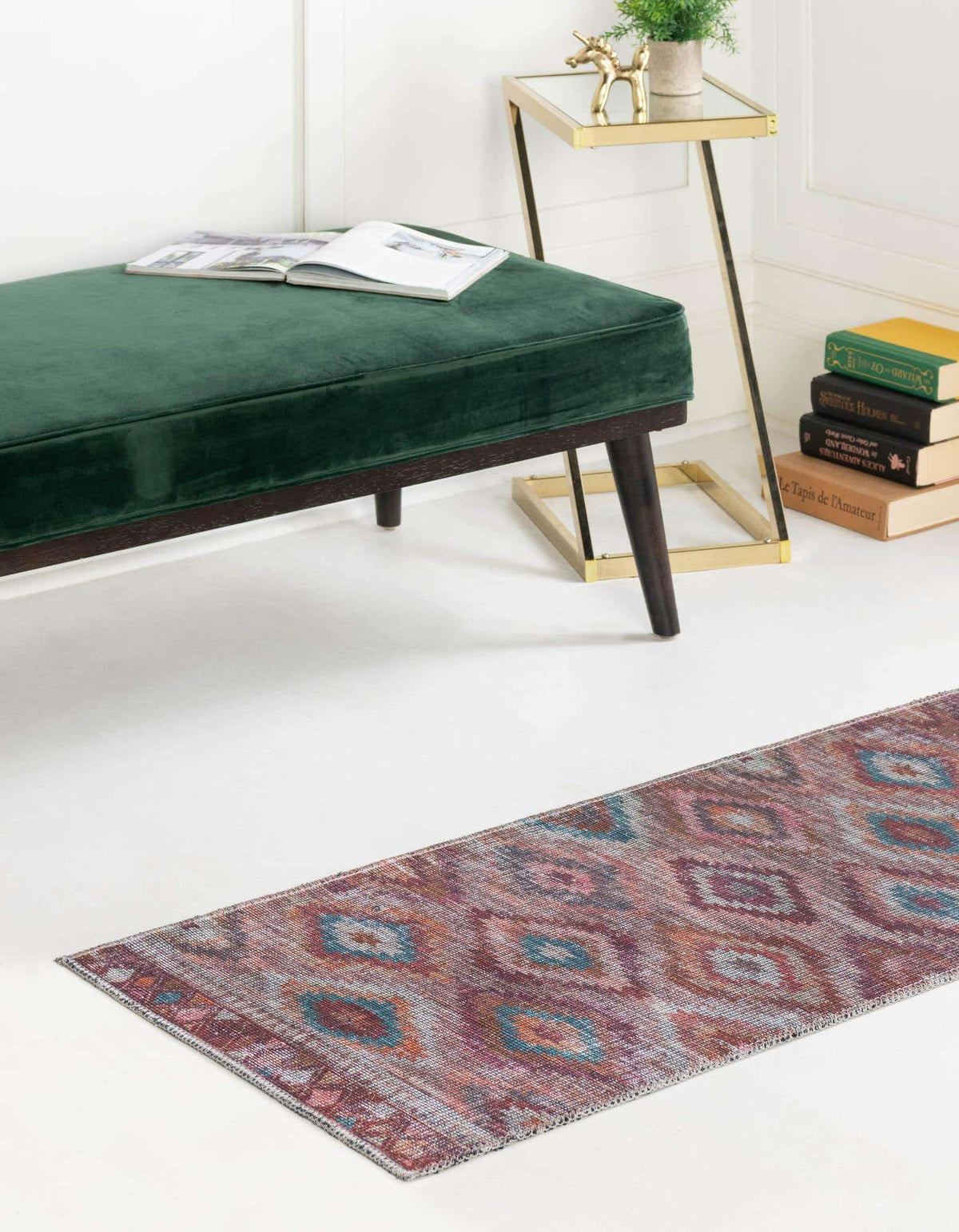 Läufer Teppich Sisu in Terrakotta von Hadorn™ - Lifestyle Image
