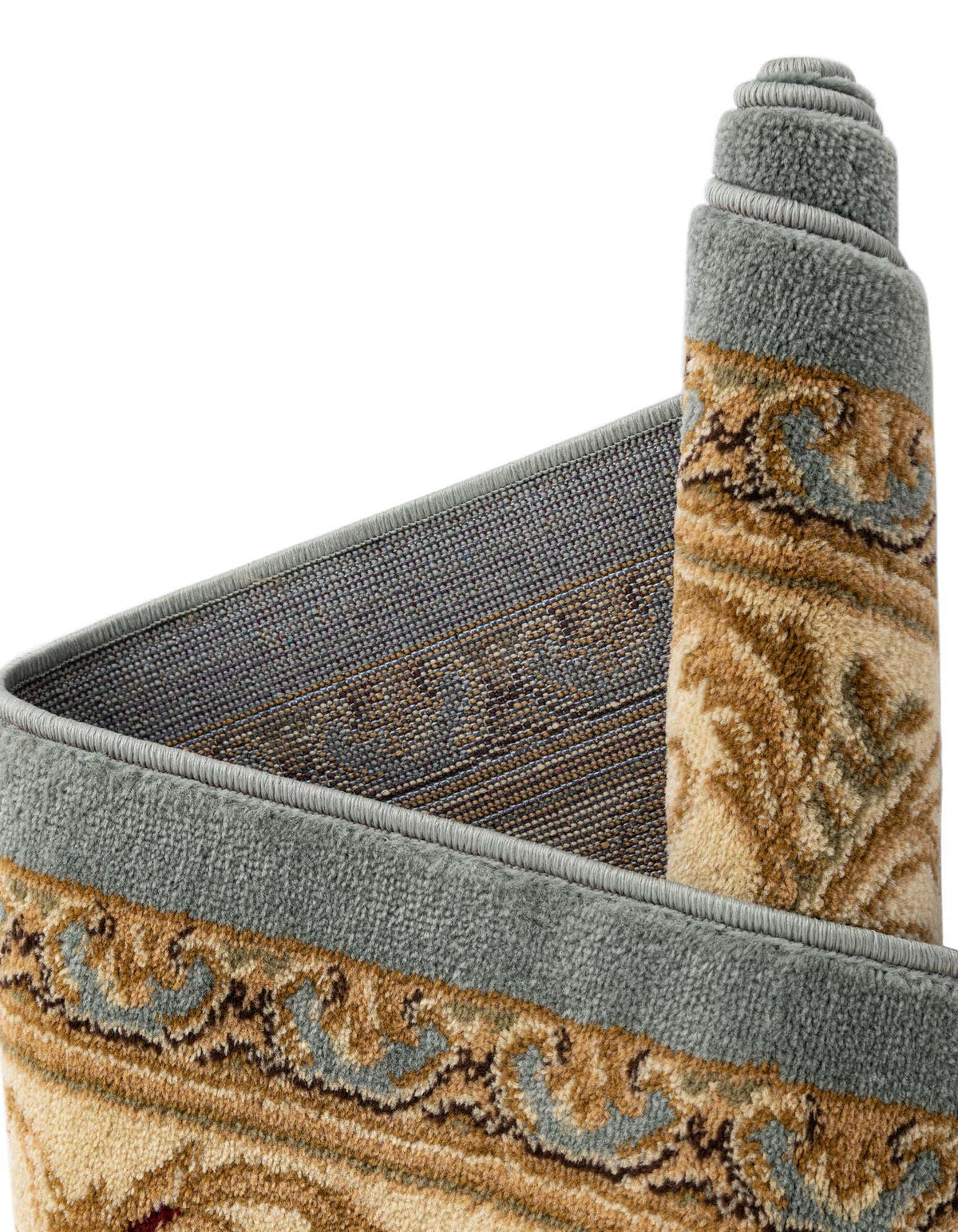 Läufer Teppich Classic Aubusson in Hellblau von Hadorn™ - Lifestyle Image