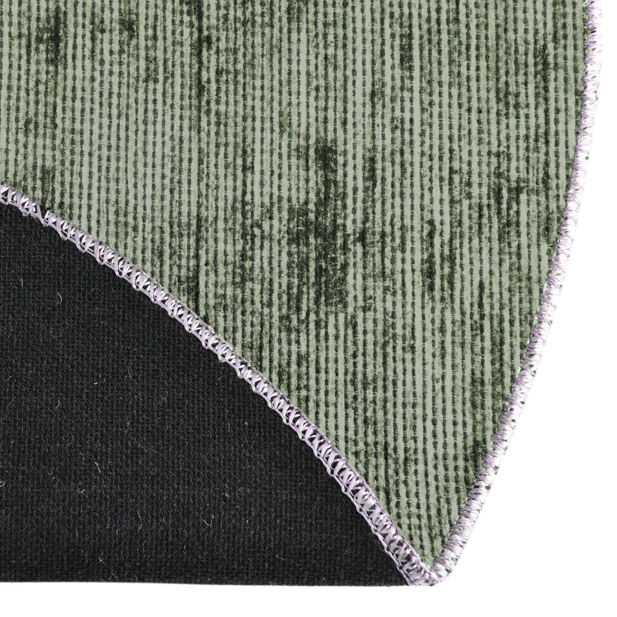 Oval Teppich Asha in Grün von Hadorn™ - Lifestyle Image
