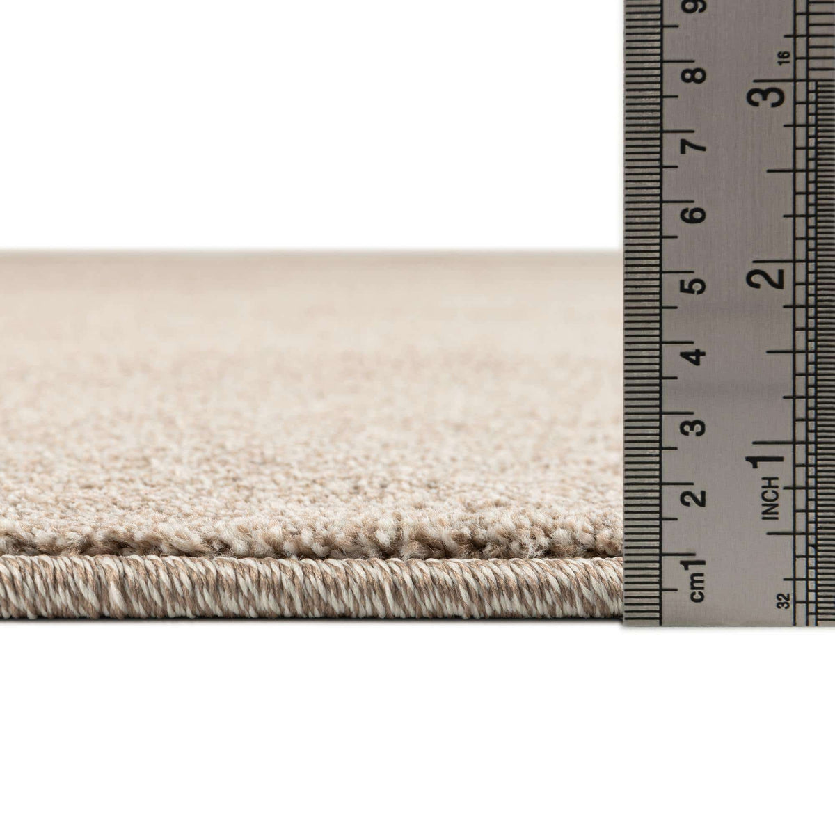 Rechteck Teppich Everyday Solid in Khaki von Hadorn™ - Lifestyle Image