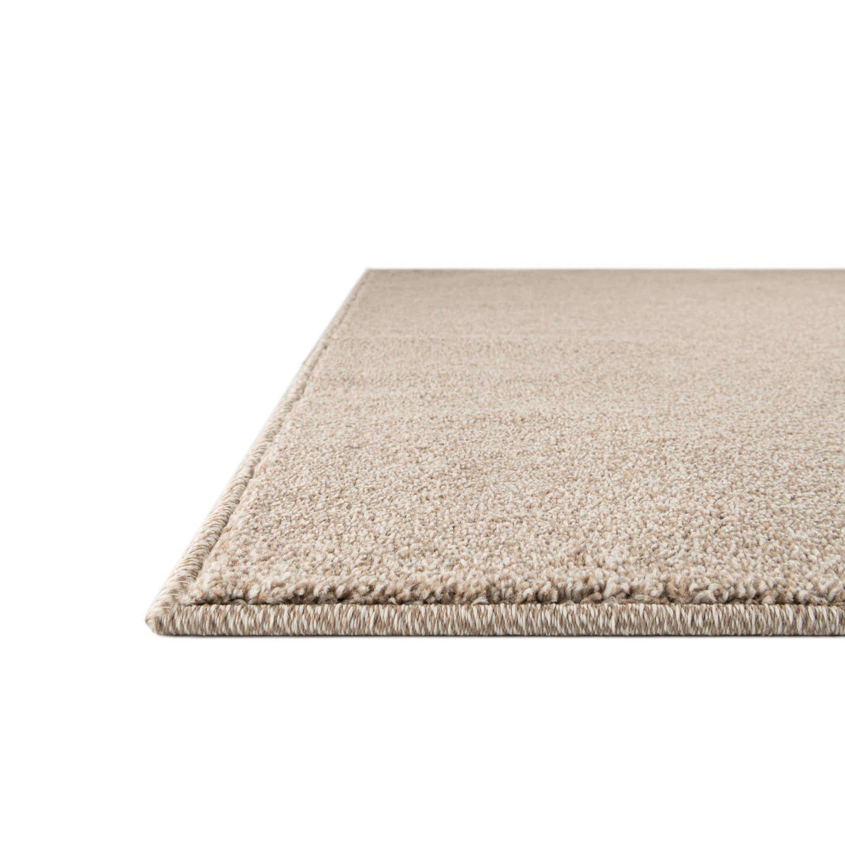Rechteck Teppich Everyday Solid in Khaki von Hadorn™ - Lifestyle Image